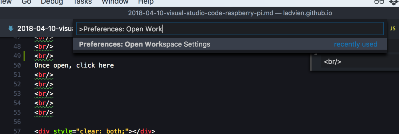 visual studio code ssh raspberry pi