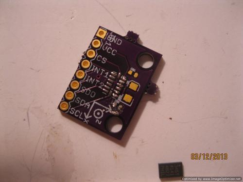 Make an ADXL345 Breakout Board