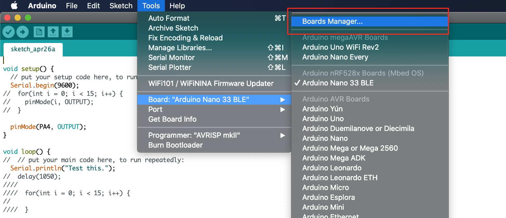 open-arduinos-manage-libraries