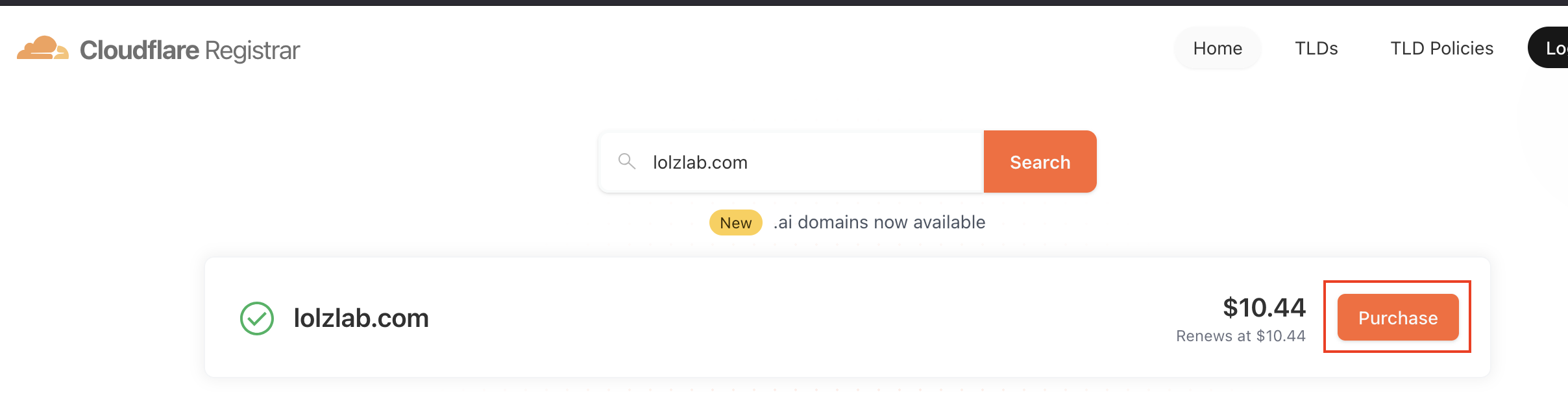 cloudflare-select-domain-name