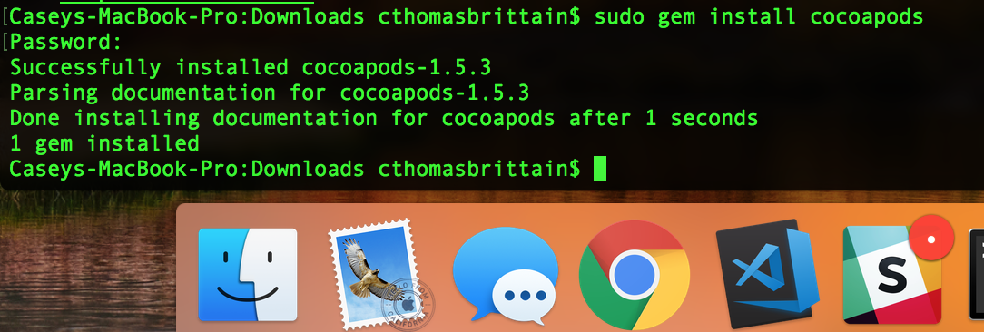 cocoapods-installation