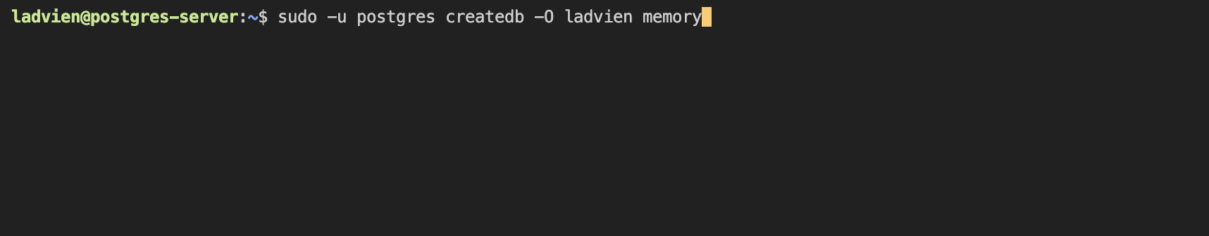 create-database-and-user