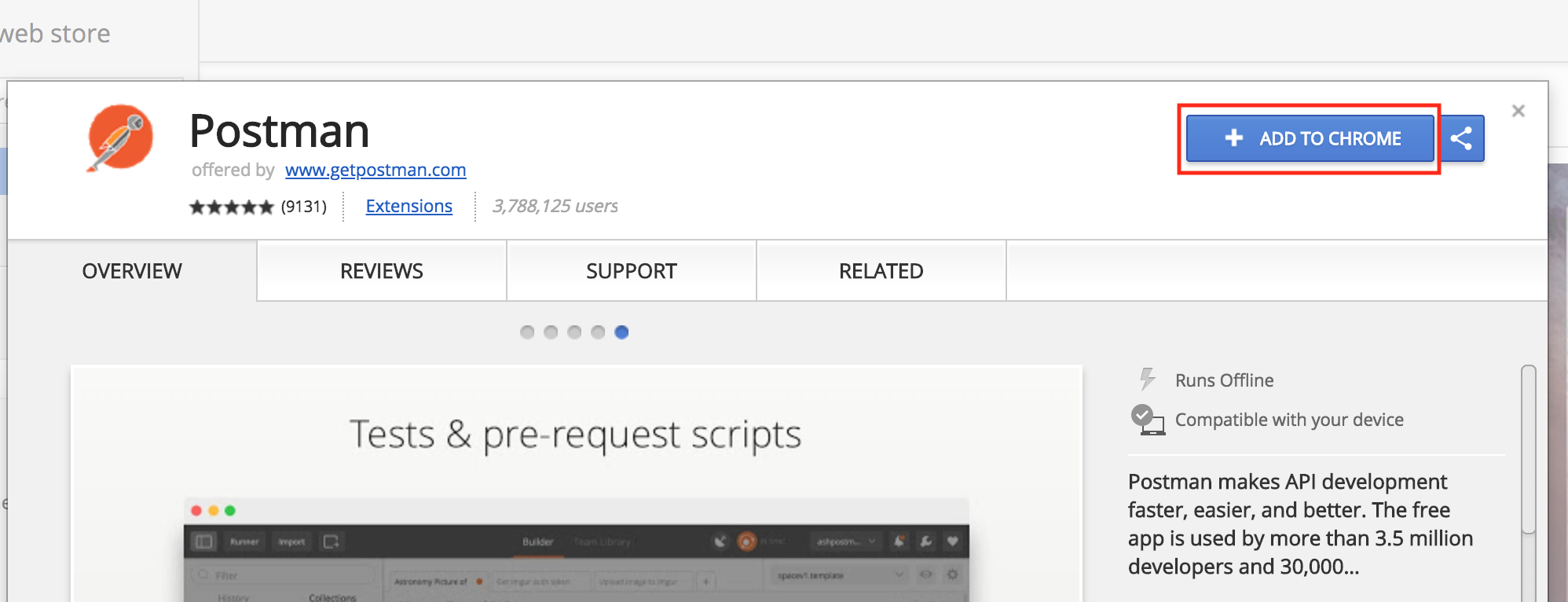 add-postman-chrome-app