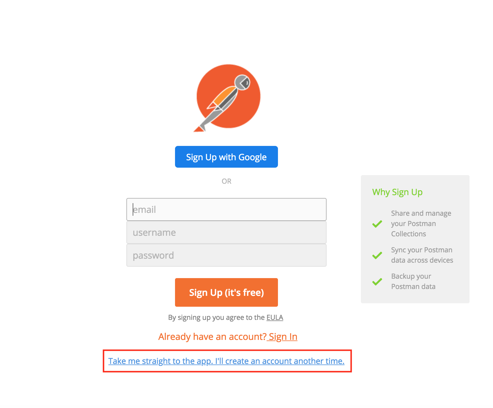 skipped-signup-postman-chrome-app