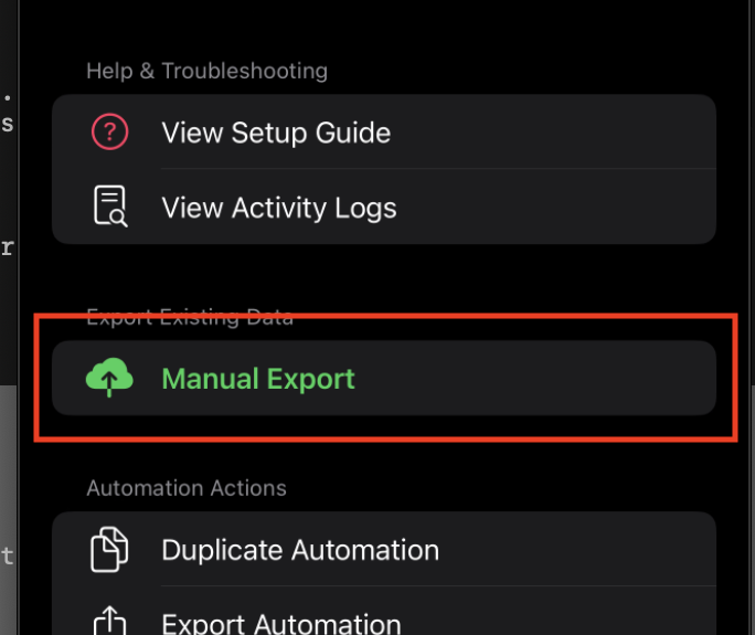 manual-auto-export